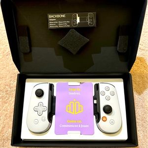 NEW PLAYSTATION BACKBONE IN WHITE!!